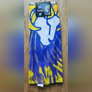 NFL RAMS BEACH TOWEL
